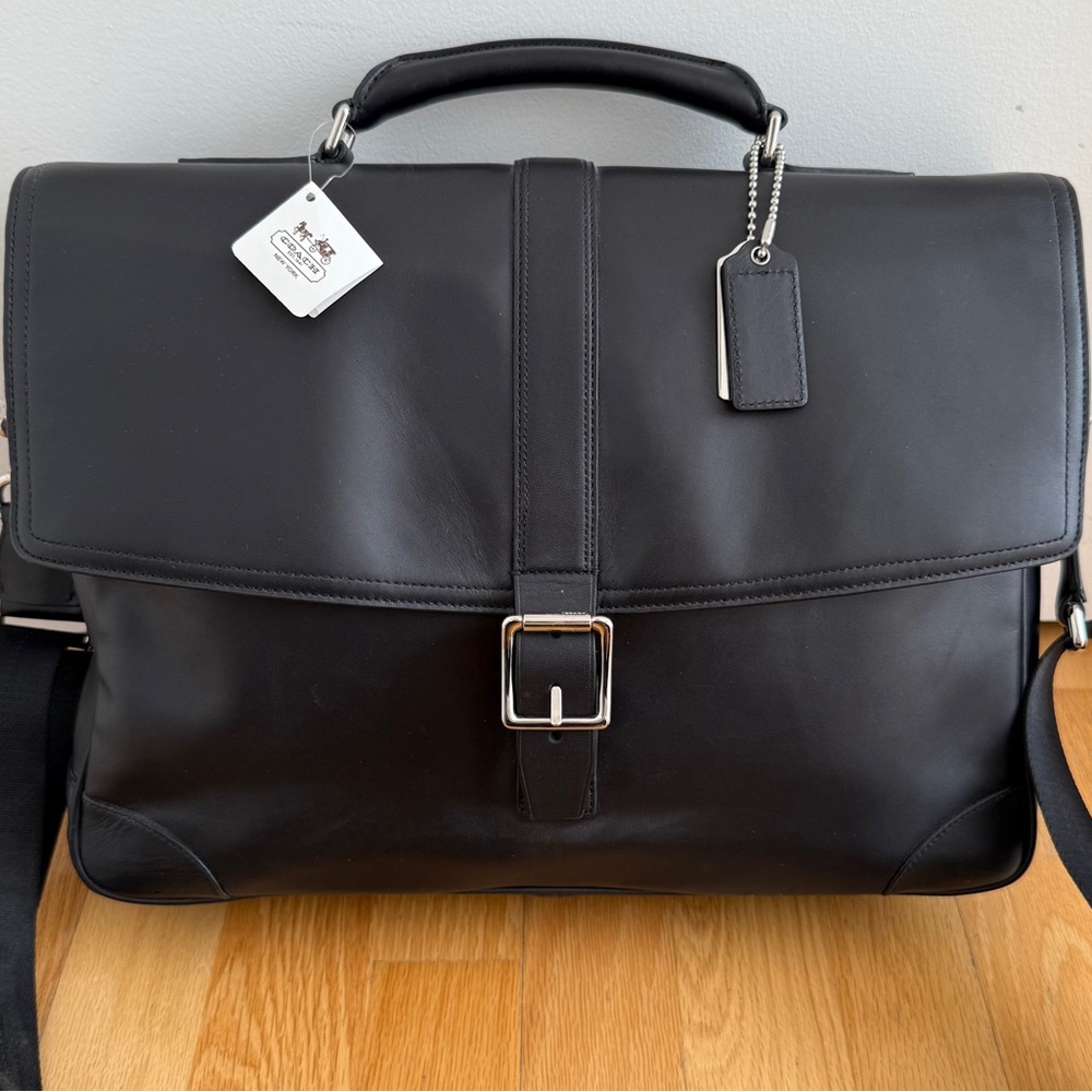 NWT • Coach Restored Transatlantic Flap Business Brief - Picture 2 of 7